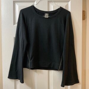 Calia Black Yoga Top, Size S
